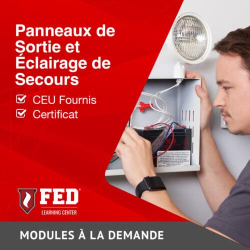 Panneaux de Sortie et Éclairage de Secours | ODM
